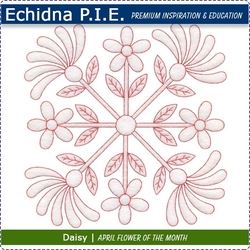 Echidna P.I.E. Daisy April Birth Month Flower Download