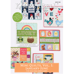 Mini Quilts Volume 1: January - June CD