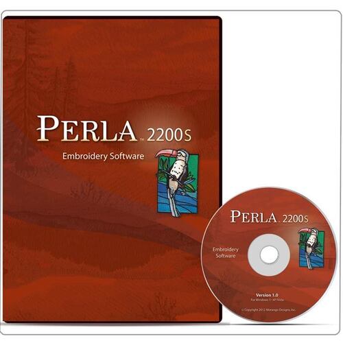 Perla 2200 Digitising Embroidery Software